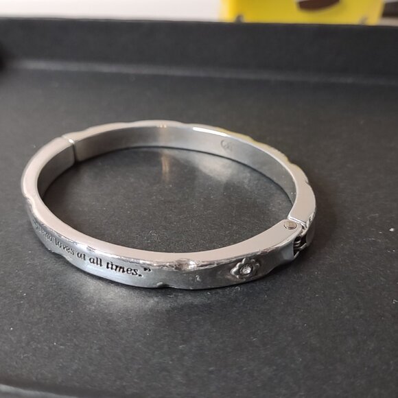 6.5 Inch Brighton Proverb 17 17 Bracelet - Picture 5 of 9